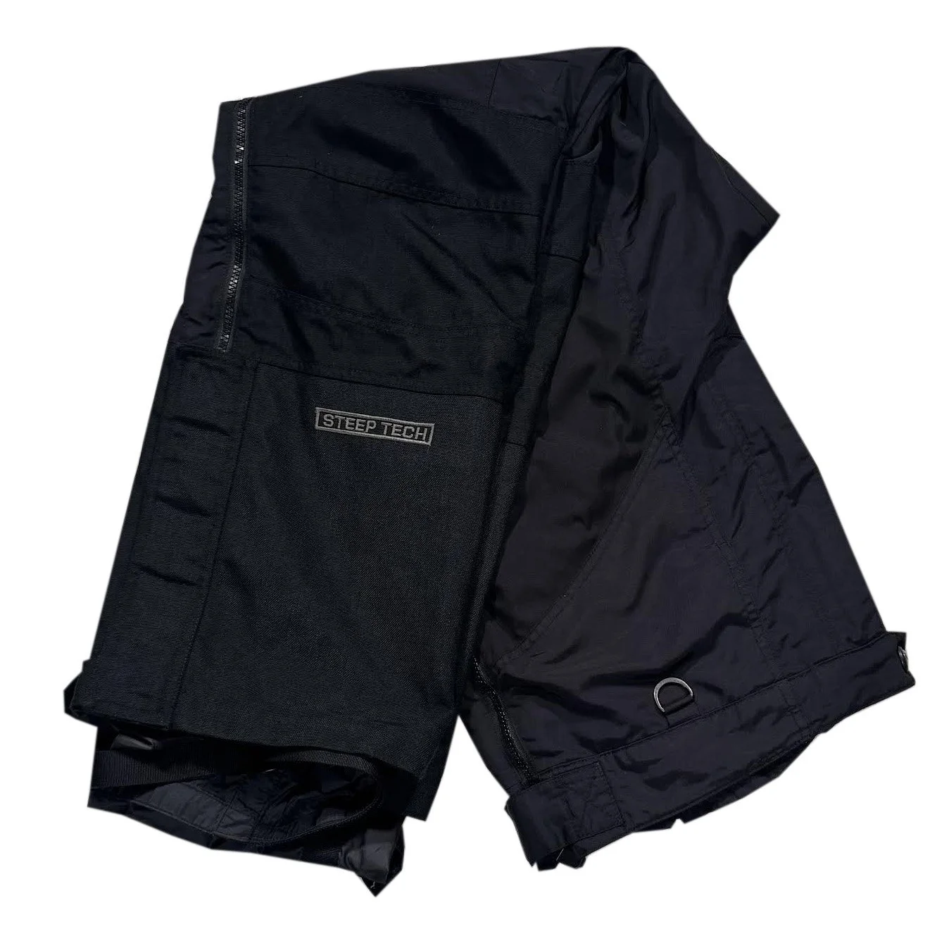 Vintage The North Face Steep Tech Black / Grey Pants (Size L